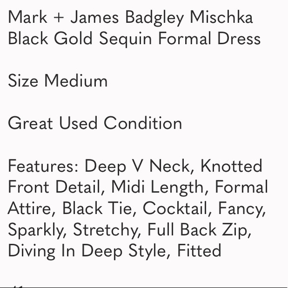 Mark & James Badgley Mischka “Diving In Deep” Med - Picture 11 of 11
